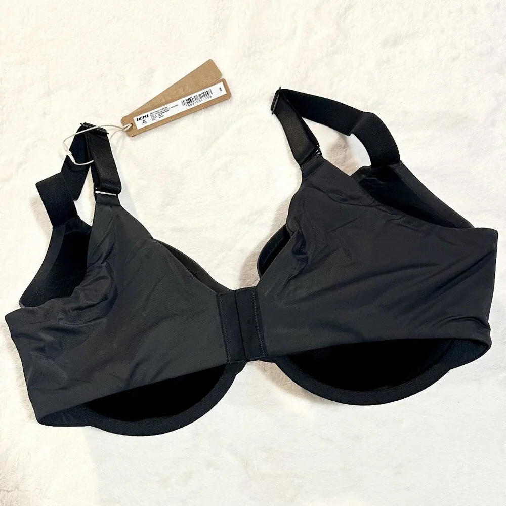 NWT SKIMS Smoothing Intimates Full Coverage Lightly Lined Bra in Onyx - 36DDD - Picture 5 of 9